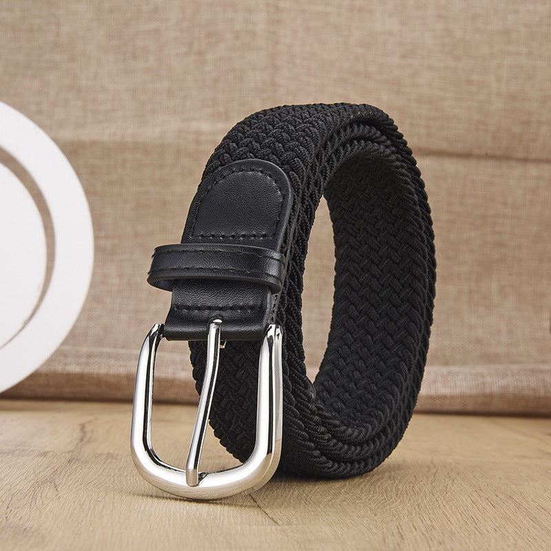 Belt Elastic Stretch Punch-free