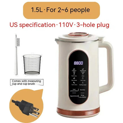 Mini Soy Milk & Juice Maker – 1.5L Blender - YAXSO