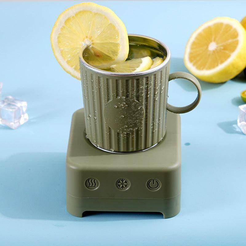 Mini Quick Cooling Cup Beer Beverage Rapid Refrigeration Ice Maker Machine Cold Drink Heating Home Dormitory Food Grade 400ml Kitchen Gadgets - YAXSO