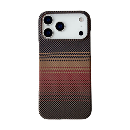 Phone case with a striped pattern on a white background