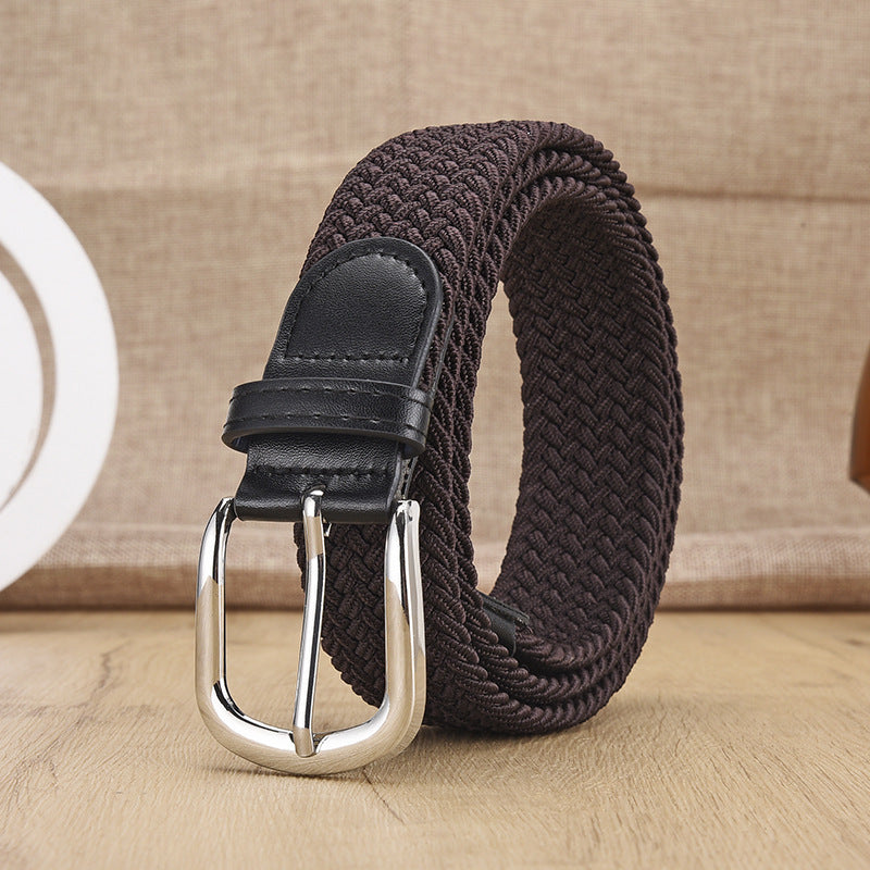 Belt Elastic Stretch Punch-free