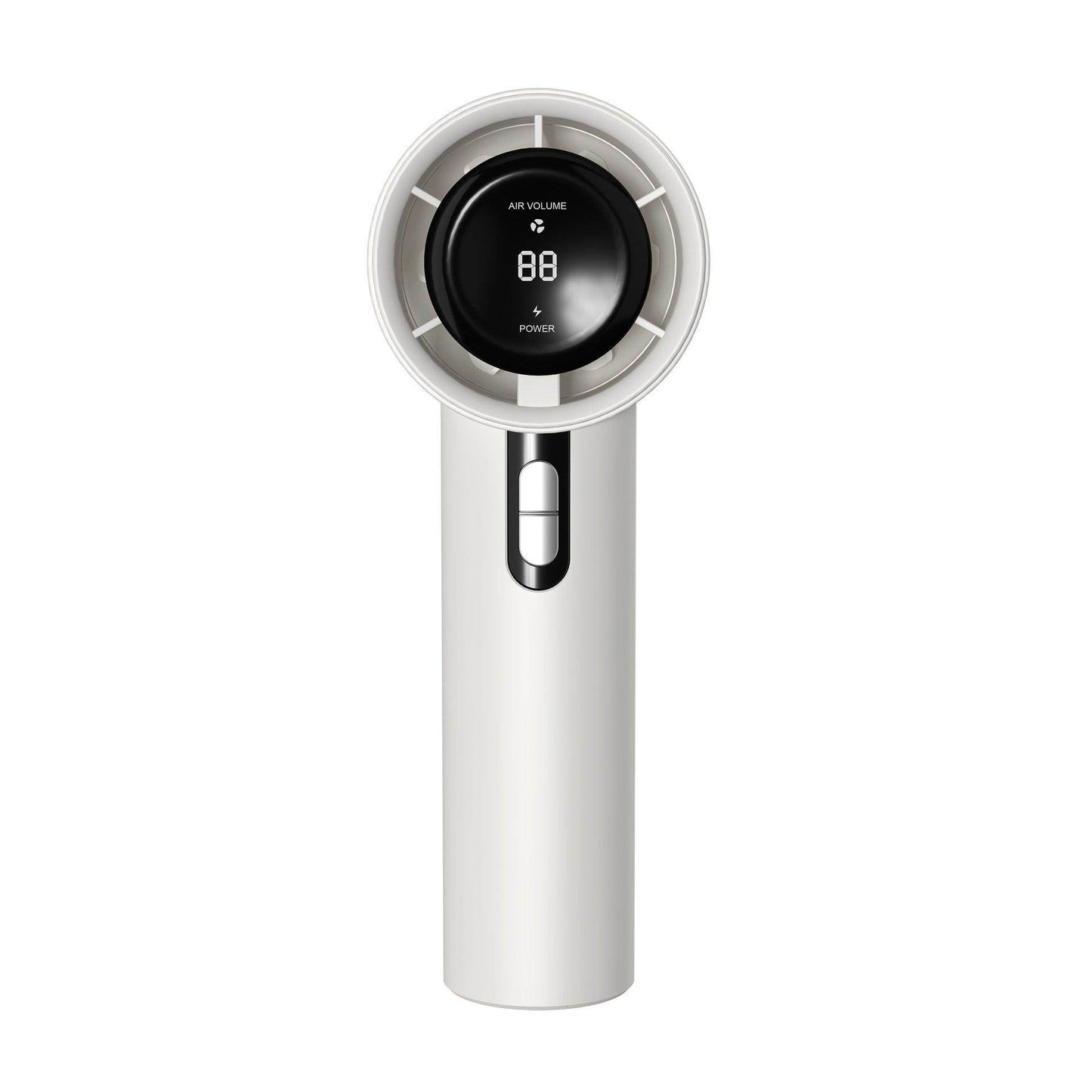 Portable Handheld Turbo Fan Cooling Semiconductor Refrigeration 3000mAh Battery Wind Speeds Adjustable Mini Personal Fan - YAXSO