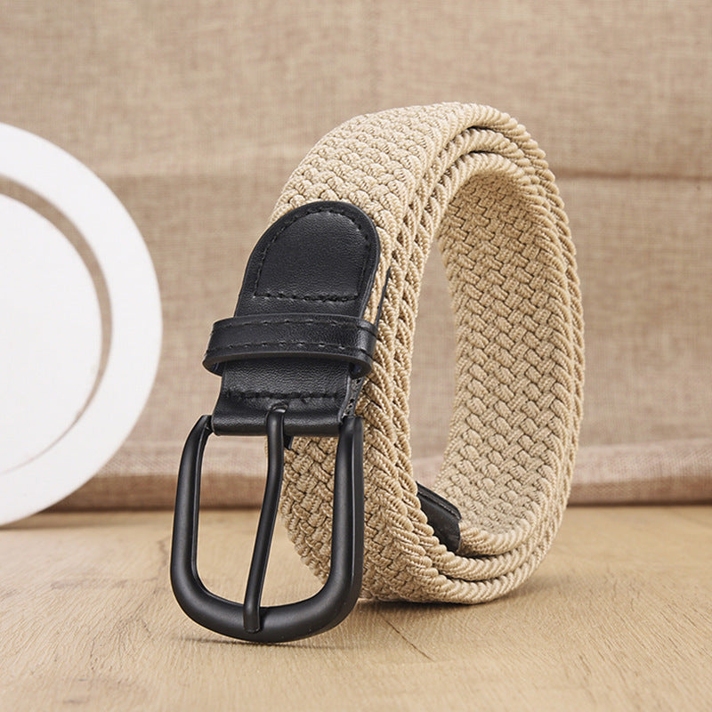 Belt Elastic Stretch Punch-free