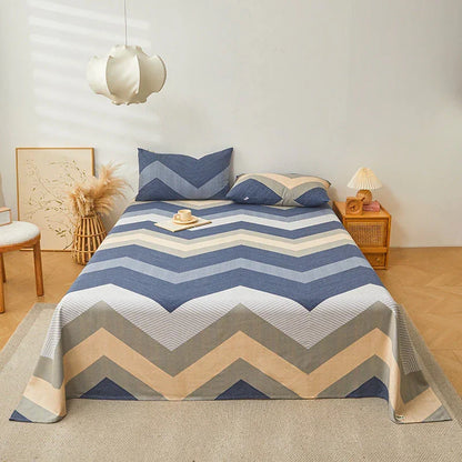 Pure Cotton Bedding Set – 3-Piece Soft & Breathable - YAXSO