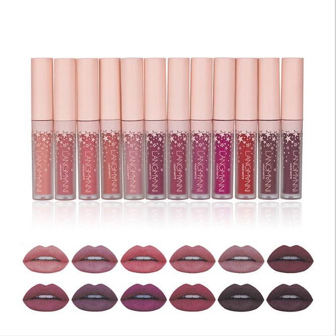 Matte Lipstick Waterproof Long-lasting Velvet Lipstick Set - YAXSO