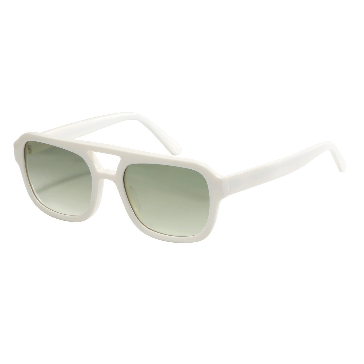 Women's Double Beam Plate Sunglasses | Retro Catwalk Style UV400