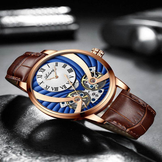 High Quality New Men's Automatic Hollow Mechanical Watch - YAXSO