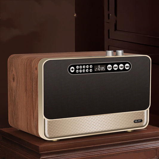 Wooden Bluetooth Speaker – Dual Speaker