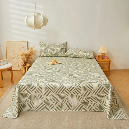 Pure Cotton Bedding Set – 3-Piece Soft & Breathable - YAXSO