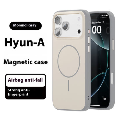 Hyun-A magnetic phone case with airbag anti-fall feature. YAXSO UAE ONLINE STORE