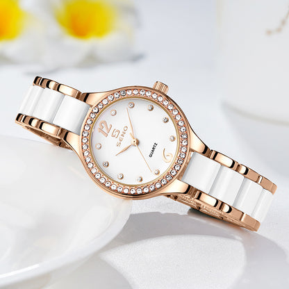 Women's Ceramic Quartz Watch