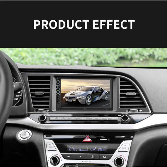 7-Inch Touchscreen Car Stereo – Bluetooth Multimedia Player with FM Radio & USB Support