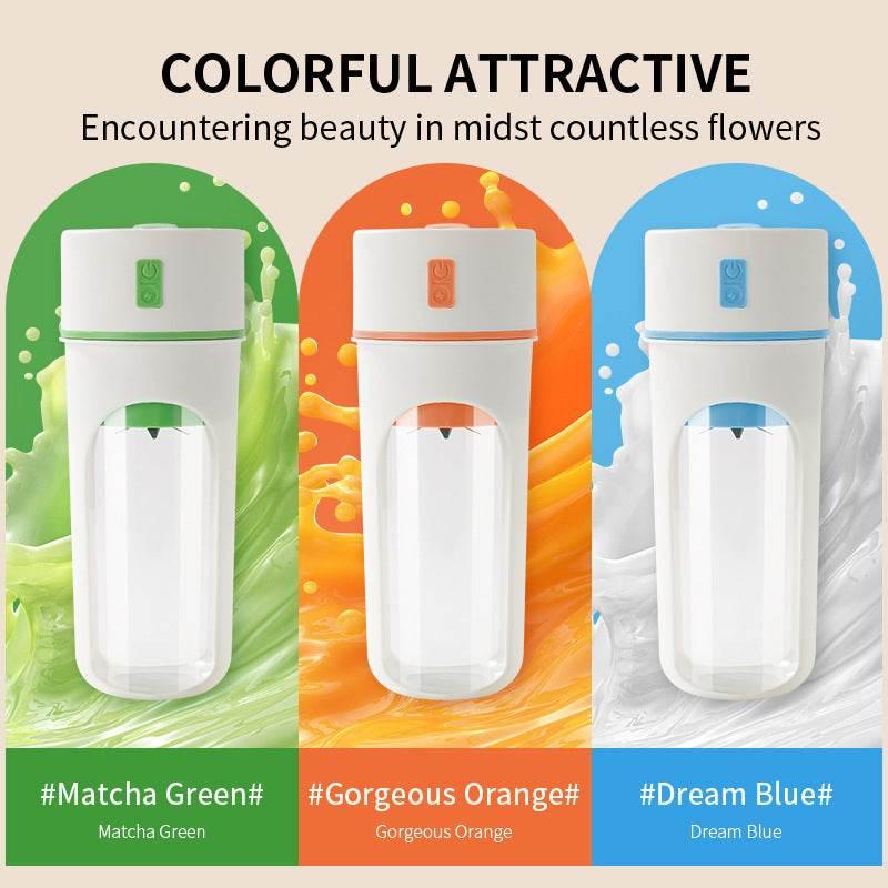 Kitchen Electric Juicer USB Charging Wireless Juices Blender Fruit Orange Mixer Squeezer Machine Ice Crush Cup Food Processor - YAXSO