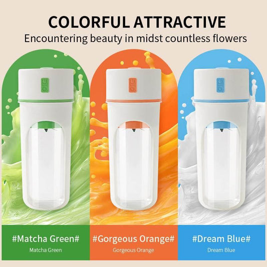 Kitchen Electric Juicer USB Charging Wireless Juices Blender Fruit Orange Mixer Squeezer Machine Ice Crush Cup Food Processor - YAXSO