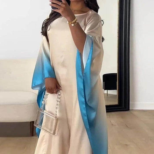 Ethnic Tribe Long Sleeve Printed Maxi Dress - YAXSO