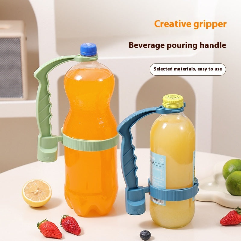 Adjustable Bottle Handle Holder | Easy Pour Kitchen Gadget