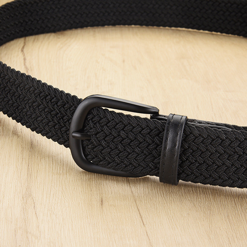 Belt Elastic Stretch Punch-free