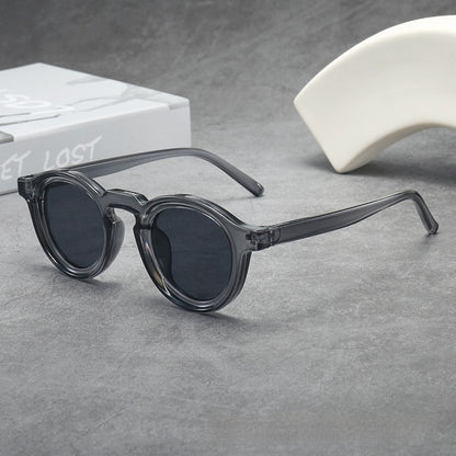Retro Round Small Frame Sunglasses for Men & Women