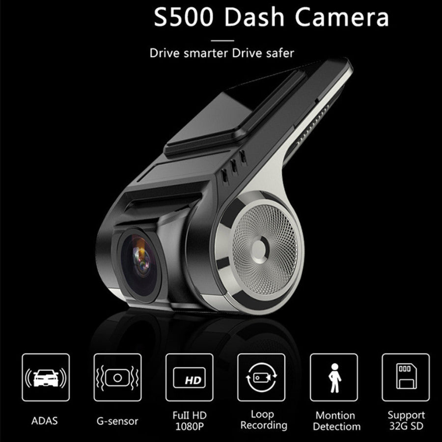 S500 Dash Camera with features.  YAXSO STORE UAE