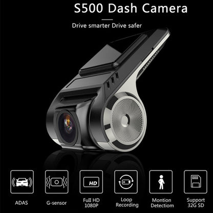 S500 Dash Camera with features.  YAXSO STORE UAE