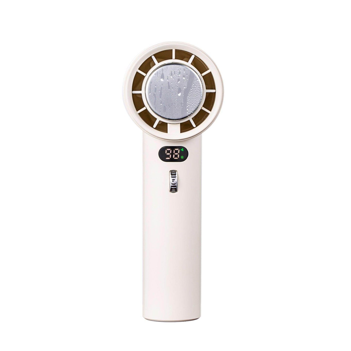 Portable Handheld Turbo Fan Cooling Semiconductor Refrigeration 3000mAh Battery Wind Speeds Adjustable Mini Personal Fan - YAXSO