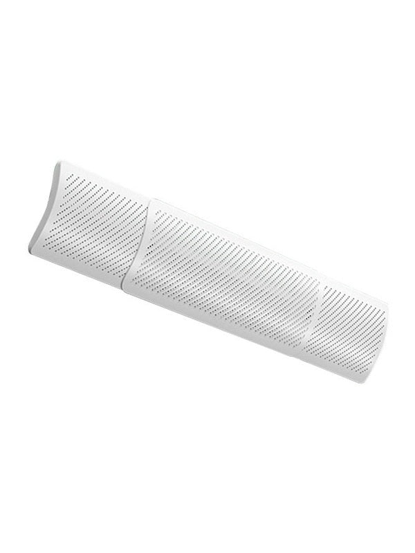 White comb on a white background