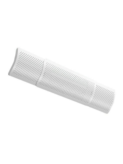 White comb on a white background