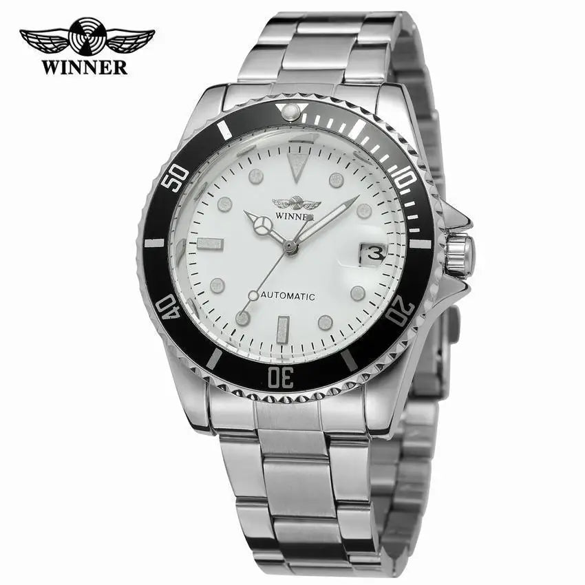 Men Mechanical Automatic Watch Stainless Waterproof