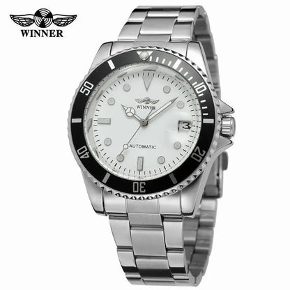 Men Mechanical Automatic Watch Stainless Waterproof