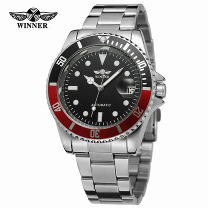 Men Mechanical Automatic Watch Stainless Waterproof