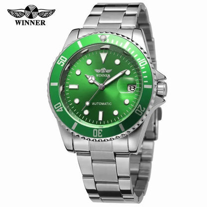 Men Mechanical Automatic Watch Stainless Waterproof