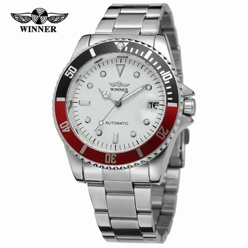 Men Mechanical Automatic Watch Stainless Waterproof