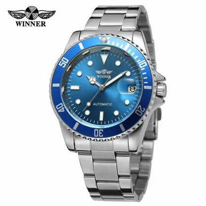 Men Mechanical Automatic Watch Stainless Waterproof