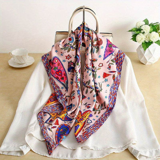 Large Kerchief Women's Spring And Autumn Fashion Printing - YAXSO