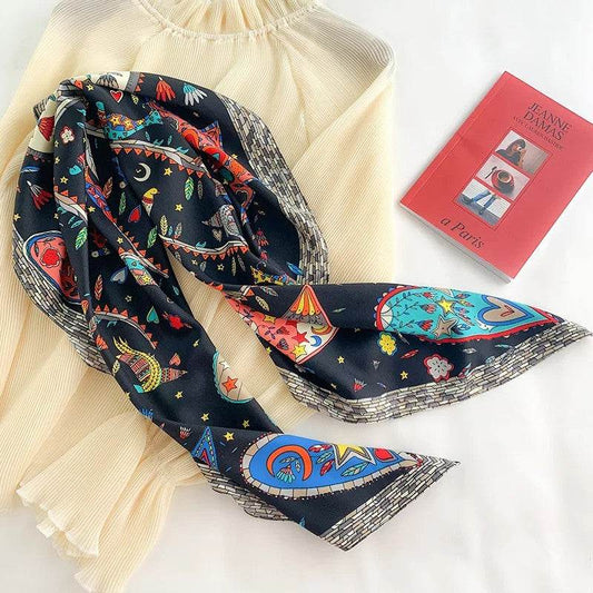Large Kerchief Women's Spring And Autumn Fashion Printing - YAXSO