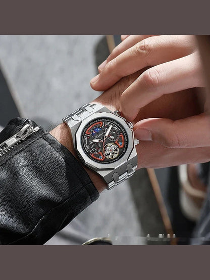 Fully Automatic Men's Mechanical Watch Royal Oak Sports Waterproof - YAXSO