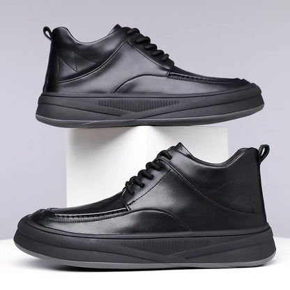 Leather Casual Shoes Sneakers for Men