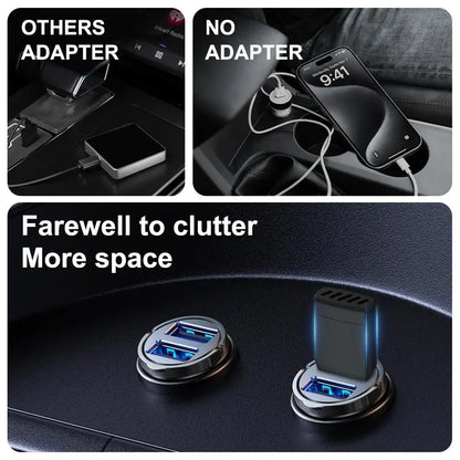 Wireless Adapter Smart Wireless CarPlay Android Auto USB Dongle