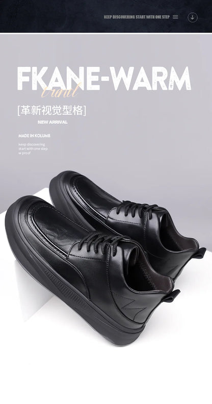 Leather Casual Shoes Sneakers for Men