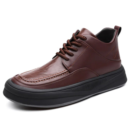 Leather Casual Shoes Sneakers for Men
