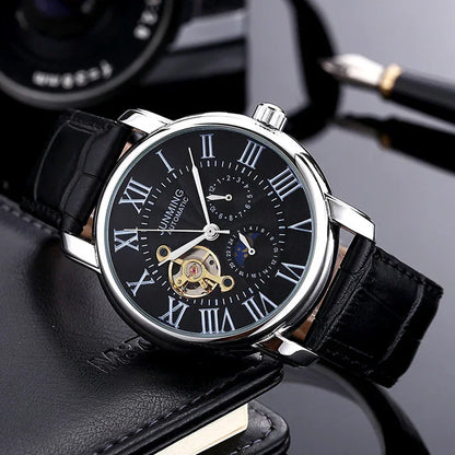 Men’s Automatic Mechanical Watch – Roman Dial - YAXSO