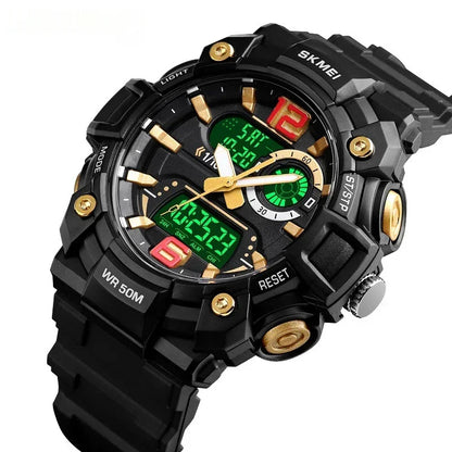 SKMEI 1529 Men’s Sports Digital Analog Watch - YAXSO
