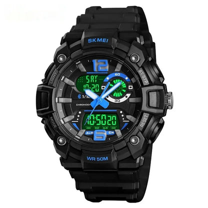 SKMEI 1529 Men’s Sports Digital Analog Watch - YAXSO