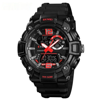 SKMEI 1529 Men’s Sports Digital Analog Watch - YAXSO
