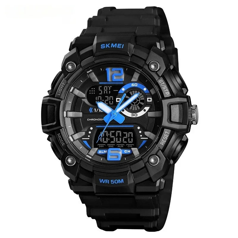SKMEI 1529 Men’s Sports Digital Analog Watch - YAXSO