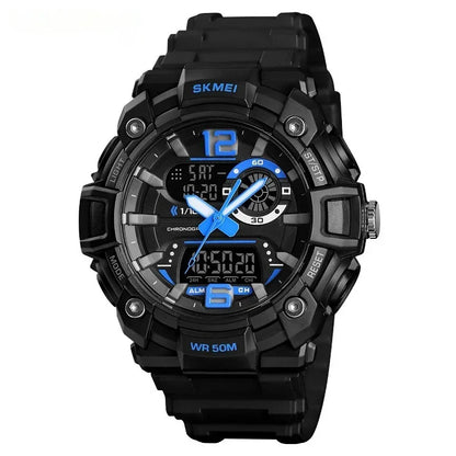 SKMEI 1529 Men’s Sports Digital Analog Watch - YAXSO