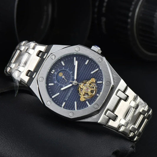 Men’s Automatic Mechanical Watch – Stainless Steel Strap - YAXSO