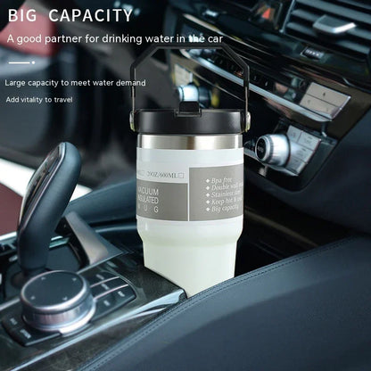 Portable Travel Sports Car Stainless Steel Cup - YAXSO