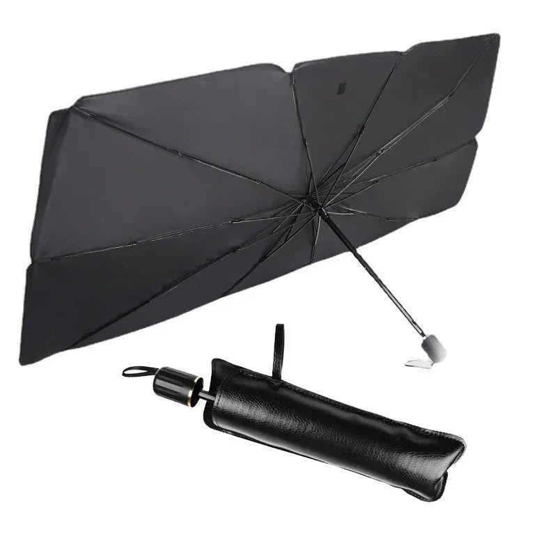 Foldable Car Windshield Sunshade Umbrella UV Protection - YAXSO