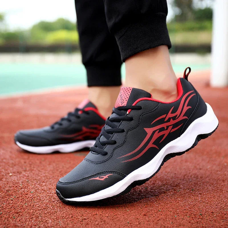 Men's Lightweight Soft Sole Fitness Sneakers - YAXSO